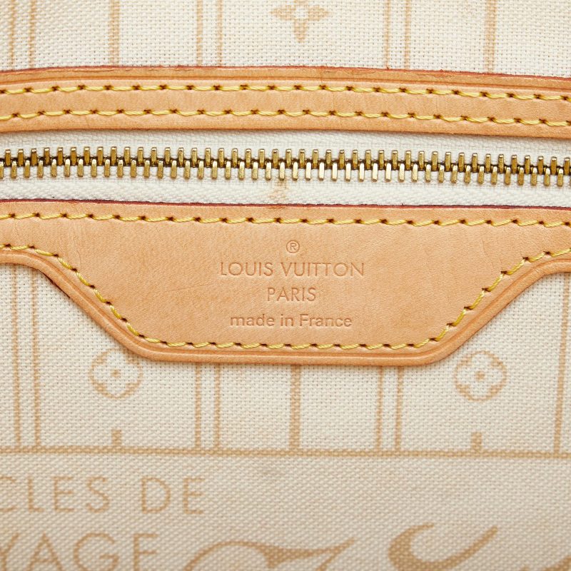 Louis Vuitton Damier Azur Neverfull MM (SHG-BDa1KX) - Image 6