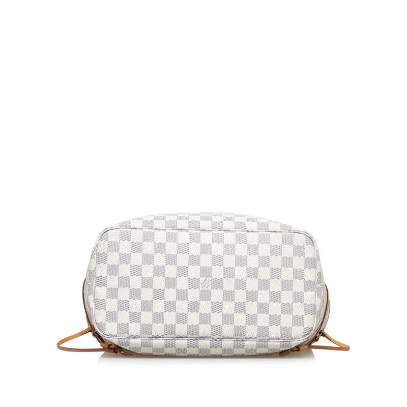 Louis Vuitton Damier Azur Neverfull MM (SHG-QmqcHY) - Image 3