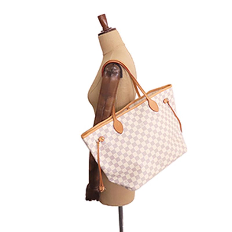 Louis Vuitton Damier Azur Neverfull MM (SHG-u11cM1) - Image 15