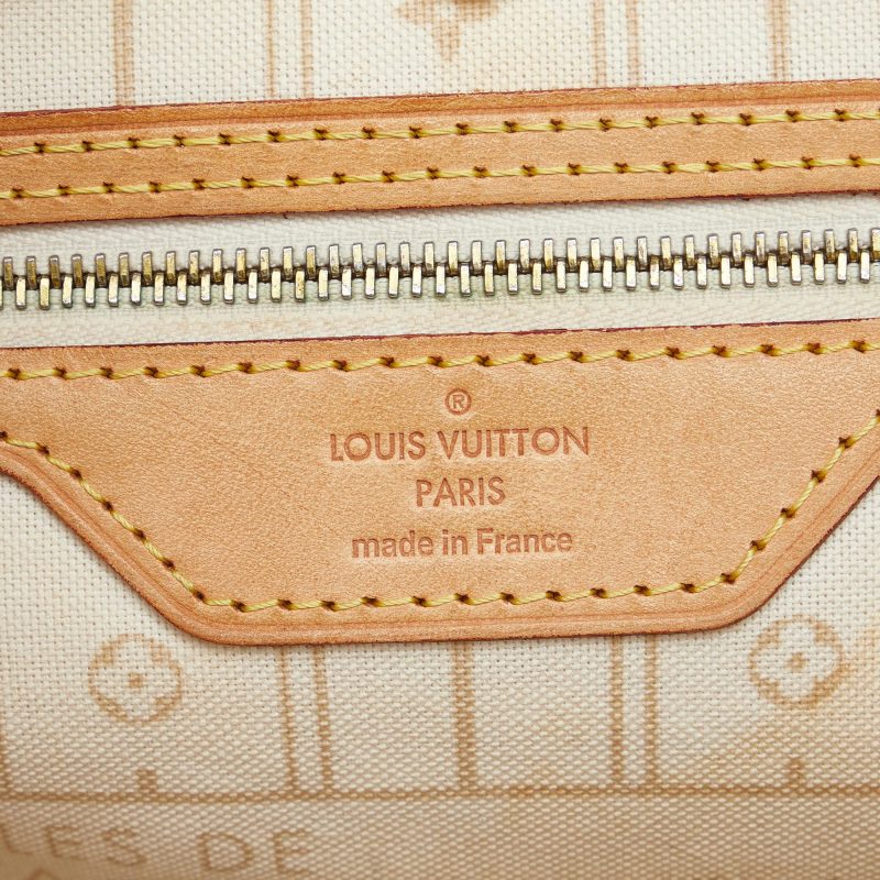 Louis Vuitton Damier Azur Neverfull MM (SHG-fxAfM5) - Image 7