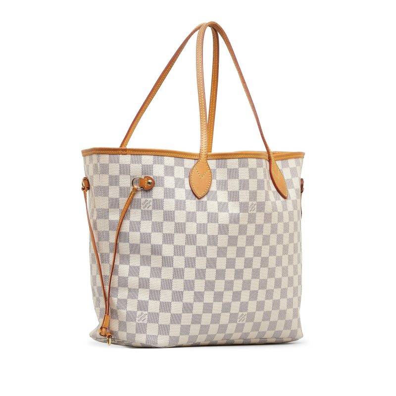 Louis Vuitton Damier Azur Neverfull MM (SHG-fxAfM5)