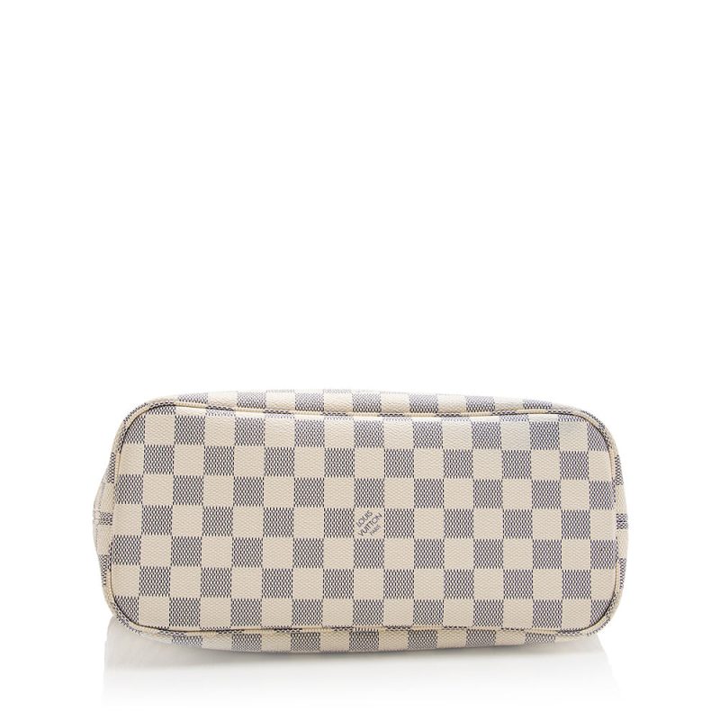 Louis Vuitton Damier Azur Neverfull PM Tote (SHF-MzZuBa) - Image 4