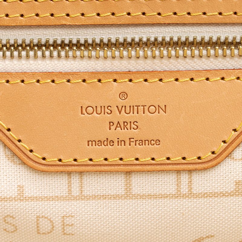 Louis Vuitton Damier Azur Neverfull PM Tote (SHF-MzZuBa) - Image 8