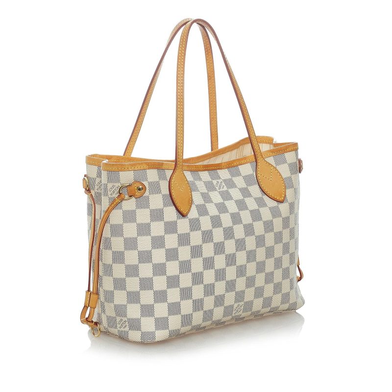 Louis Vuitton Damier Azur Neverfull PM (SHG-36374) - Image 2