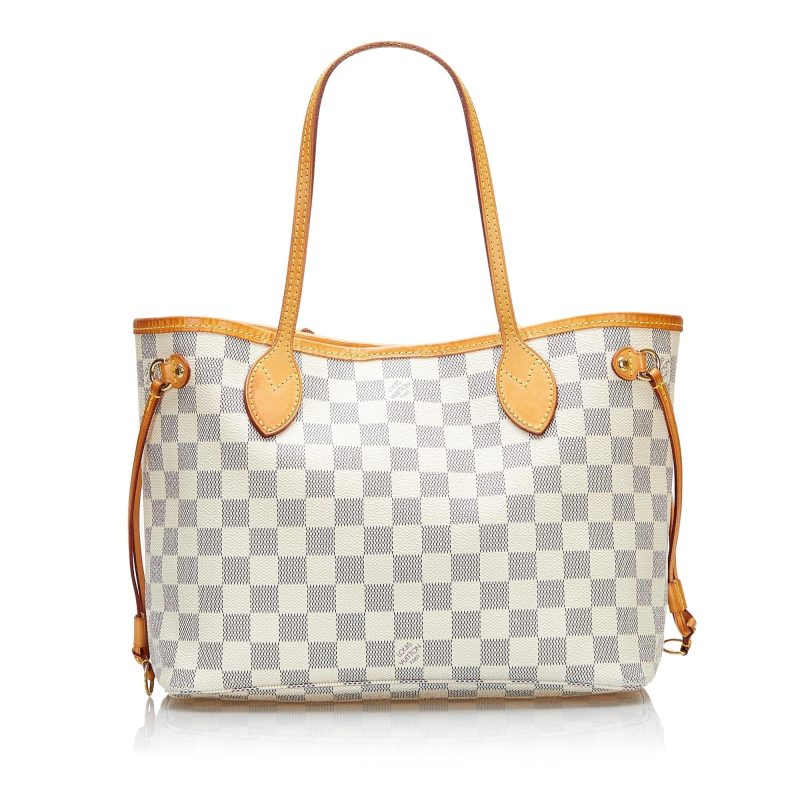 Louis Vuitton Damier Azur Neverfull PM (SHG-37912)