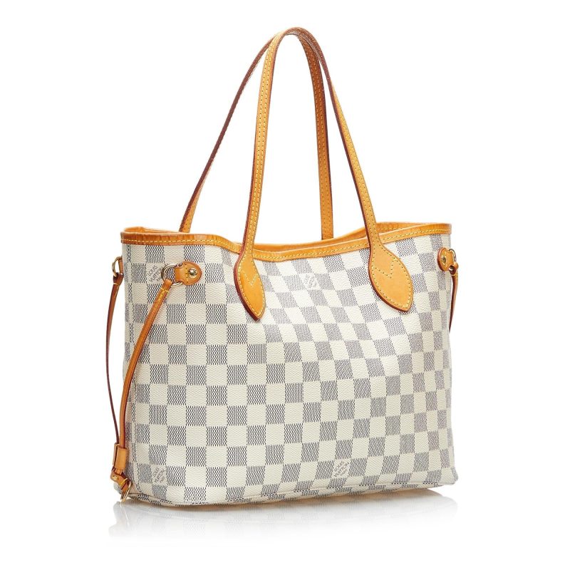 Louis Vuitton Damier Azur Neverfull PM (SHG-37912) - Image 2