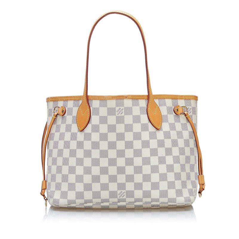 Louis Vuitton Damier Azur Neverfull PM (SHG-35142)