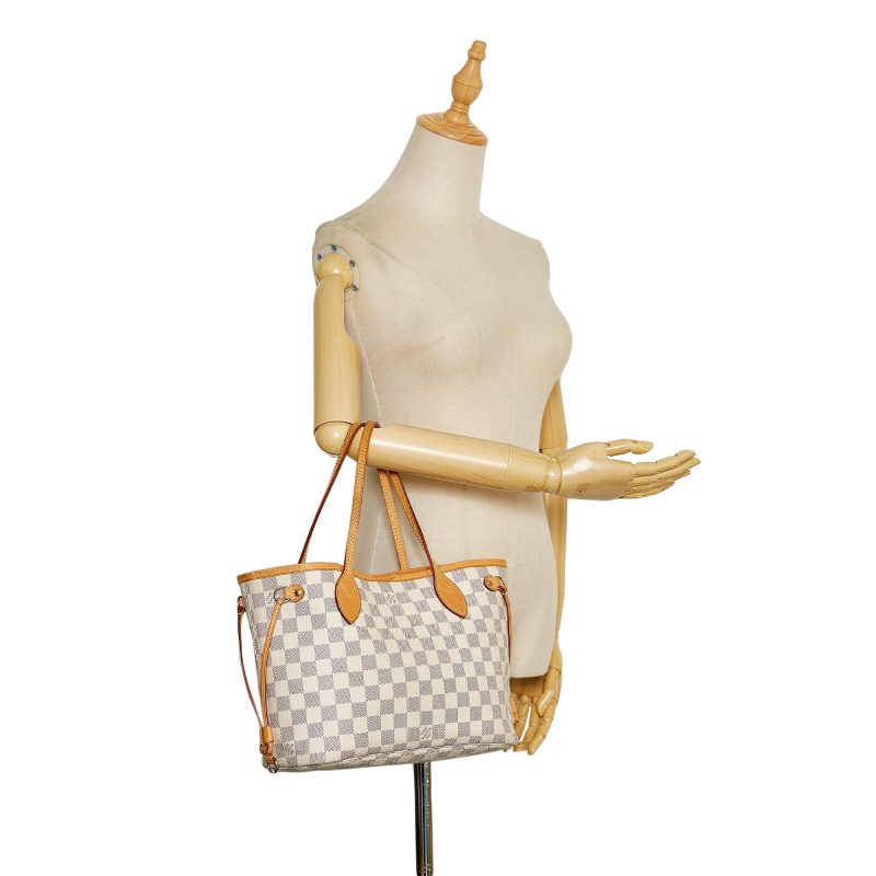 Louis Vuitton Damier Azur Neverfull PM (SHG-35142) - Image 5