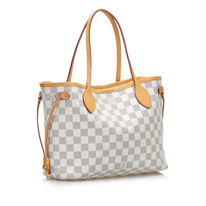 Louis Vuitton Damier Azur Neverfull PM (SHG-35142) - Image 2