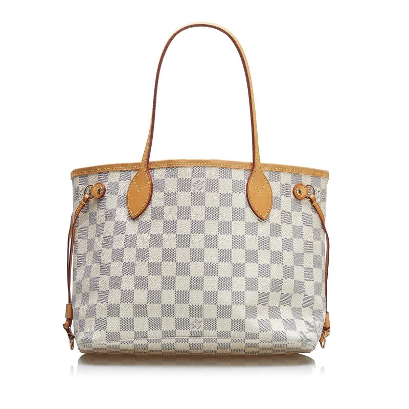 Louis Vuitton Damier Azur Neverfull PM (SHG-NOynW3)