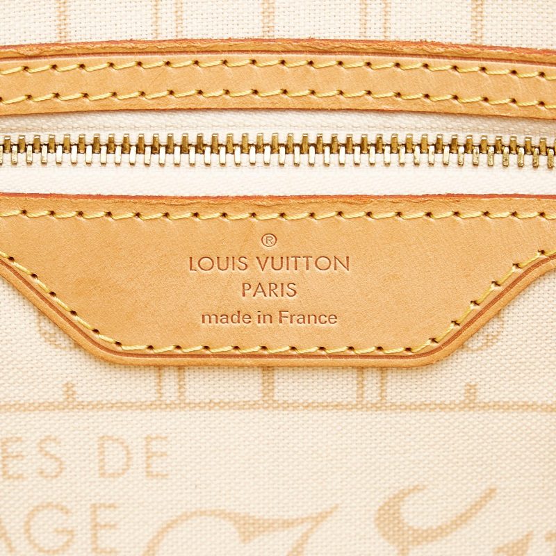 Louis Vuitton Damier Azur Neverfull PM (SHG-NOynW3) - Image 7