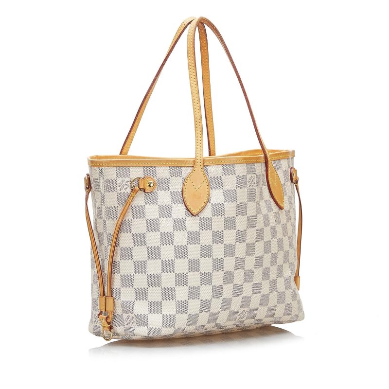 Louis Vuitton Damier Azur Neverfull PM (SHG-1qRsmn)