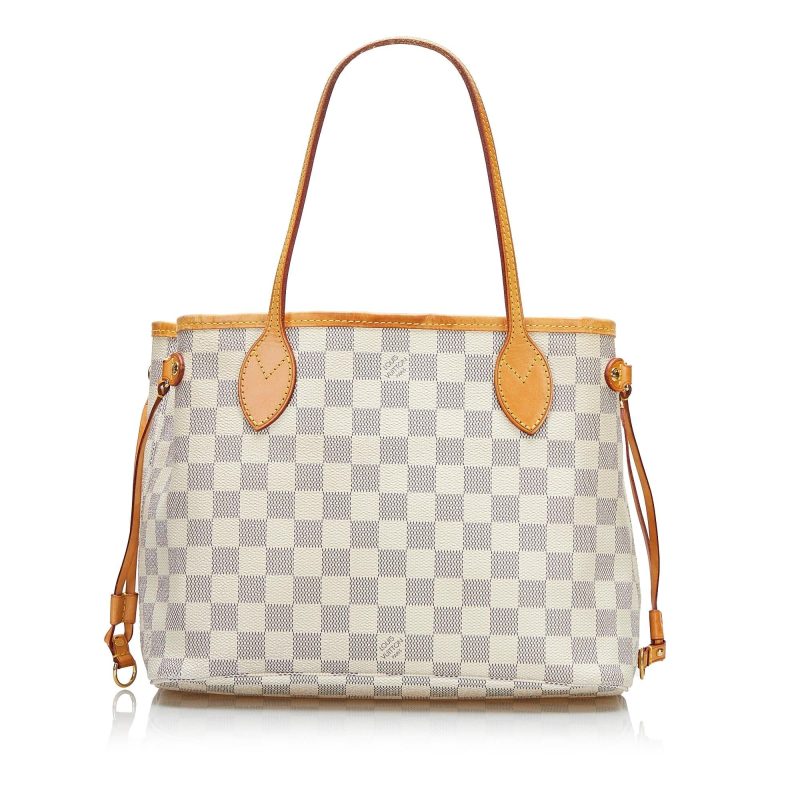 Louis Vuitton Damier Azur Neverfull PM (SHG-ZW1y3c) - Image 2