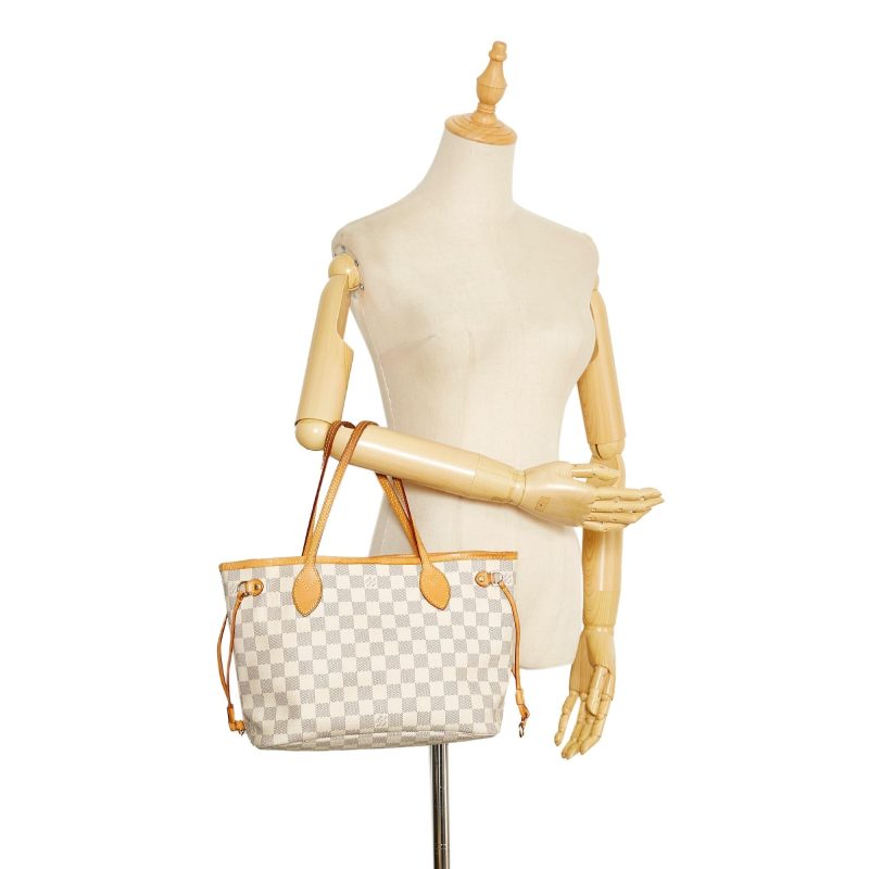 Louis Vuitton Damier Azur Neverfull PM (SHG-ZW1y3c) - Image 4