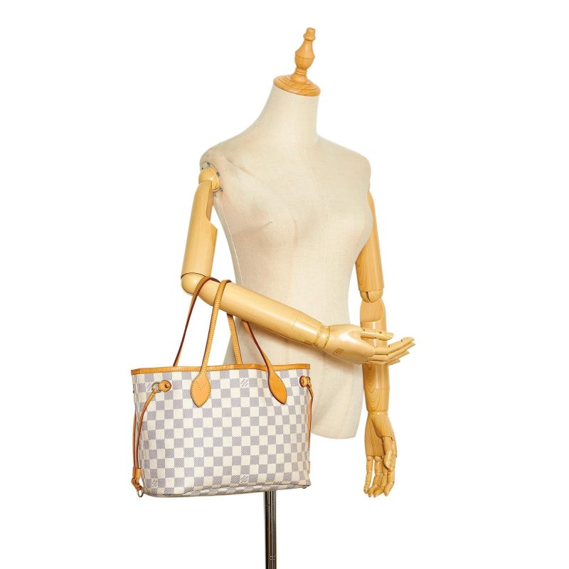 Louis Vuitton Damier Azur Neverfull PM (SHG-nguNO8) - Image 5