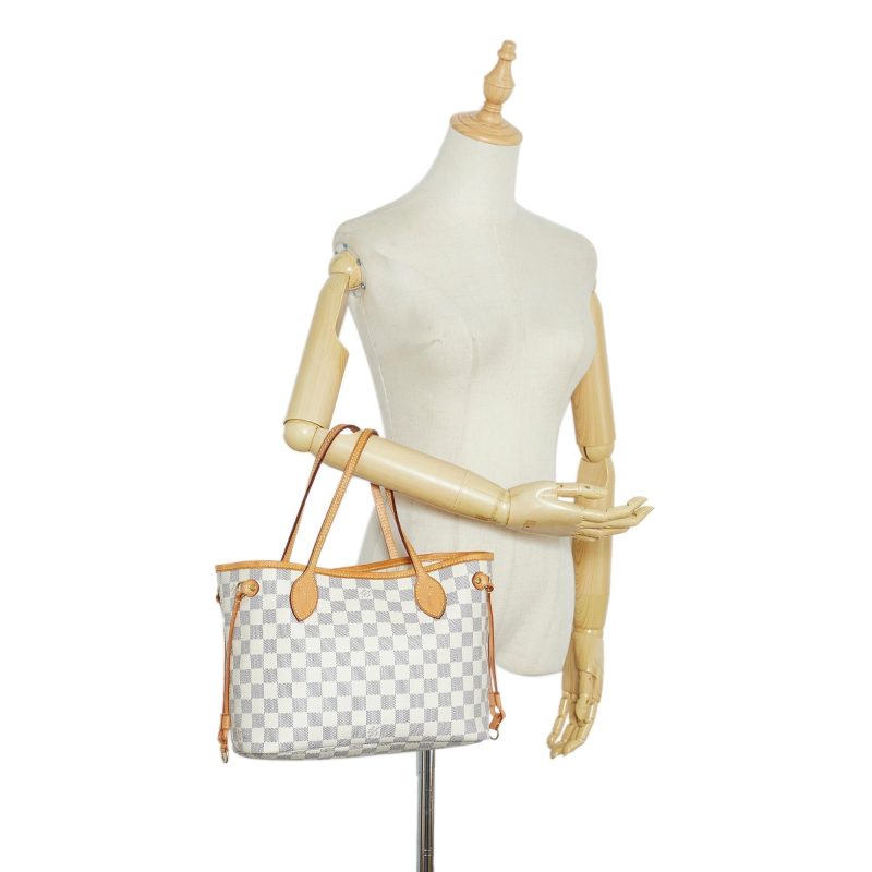 Louis Vuitton Damier Azur Neverfull PM (SHG-mNXtuK) - Image 4