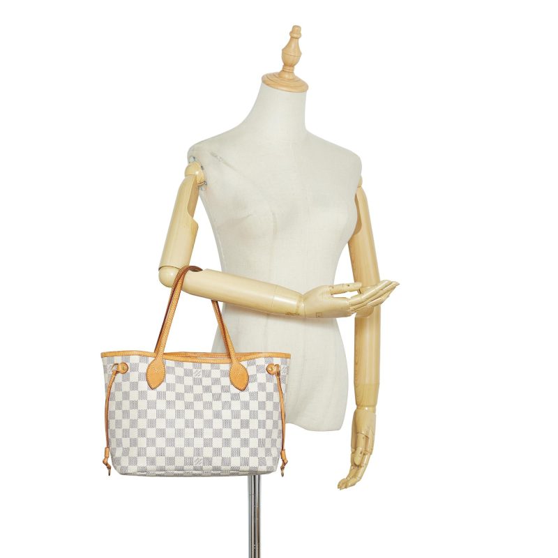 Louis Vuitton Damier Azur Neverfull PM (SHG-ZW1y3c) - Image 5