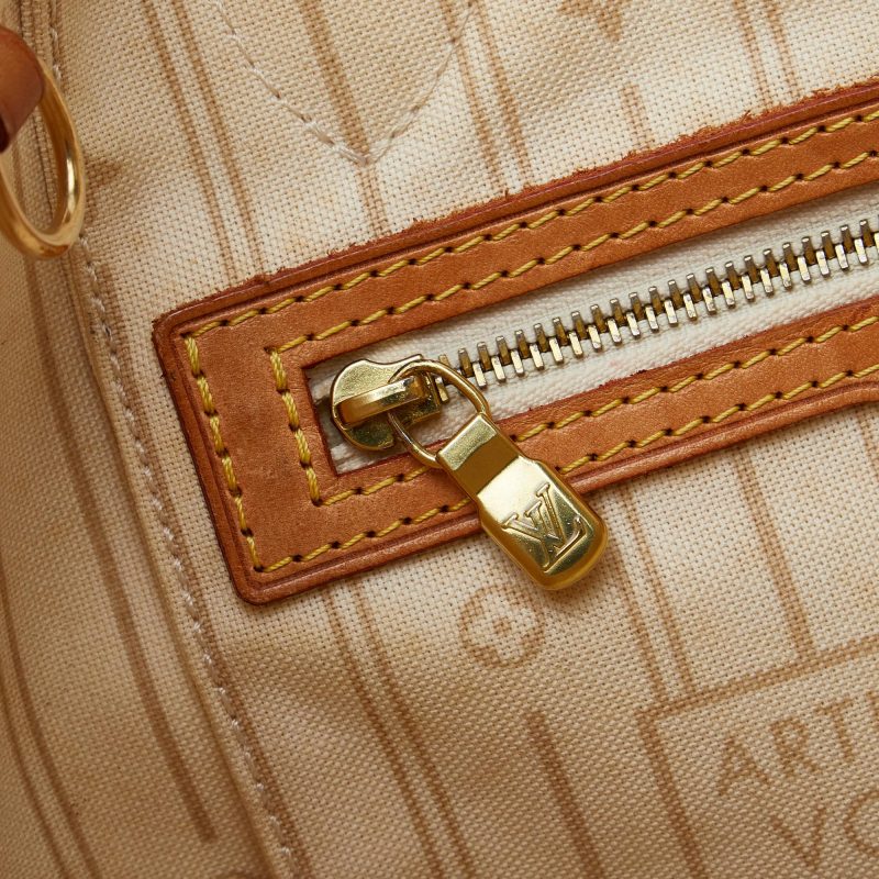 Louis Vuitton Damier Azur Neverfull PM (SHG-BCabsP) - Image 8