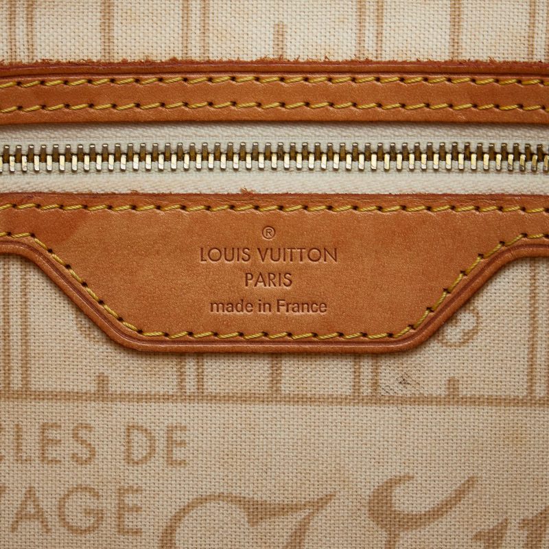 Louis Vuitton Damier Azur Neverfull PM (SHG-BCabsP) - Image 6