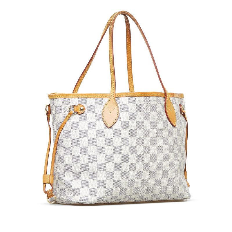 Louis Vuitton Damier Azur Neverfull PM (SHG-qMgFa9) - Image 2