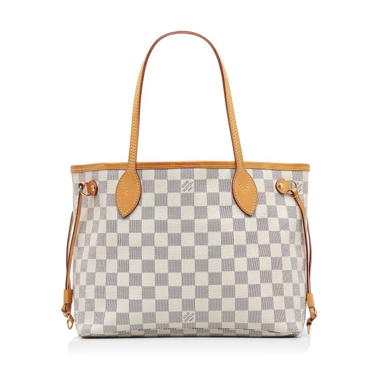 Louis Vuitton Damier Azur Neverfull PM (SHG-oQxg66) - Image 2