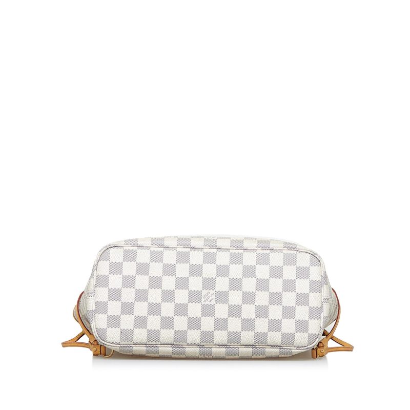 Louis Vuitton Damier Azur Neverfull PM (SHG-yKFV7A) - Image 4