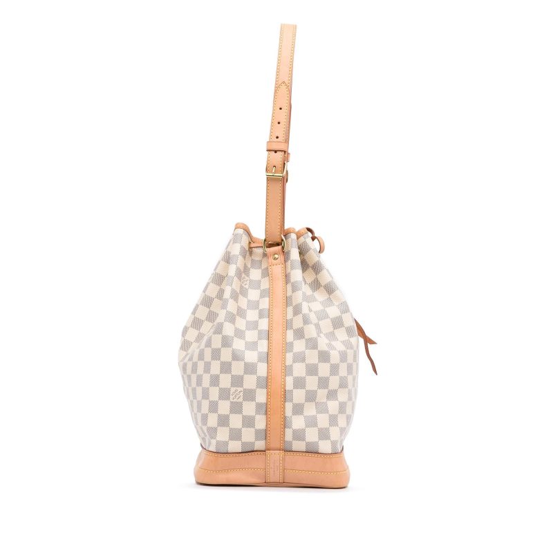 LOUIS VUITTON Damier Azur Noe BB Shoulder Bag - Image 4