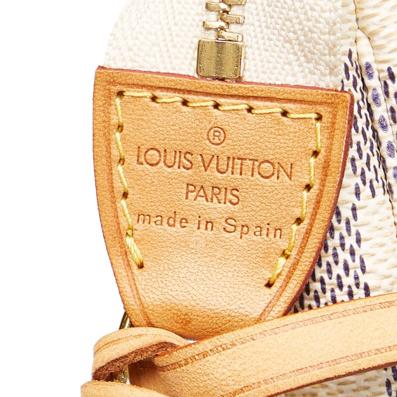 Louis Vuitton Damier Azur Pochette Accessoires (SHG-nU3hzW) - Image 7