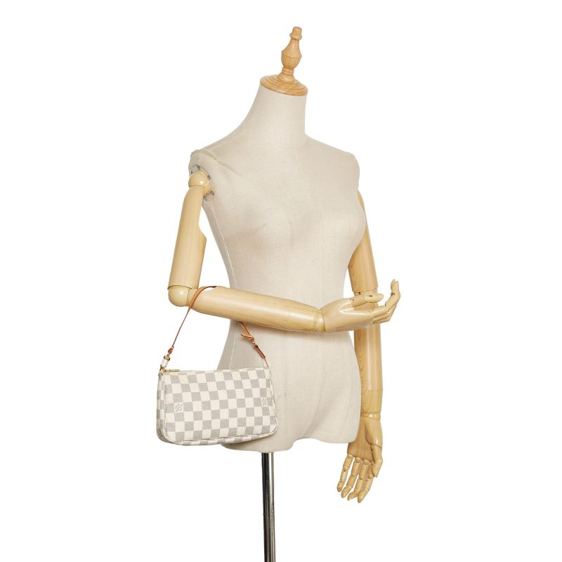 Louis Vuitton Damier Azur Pochette Accessoires (SHG-36885) - Image 4