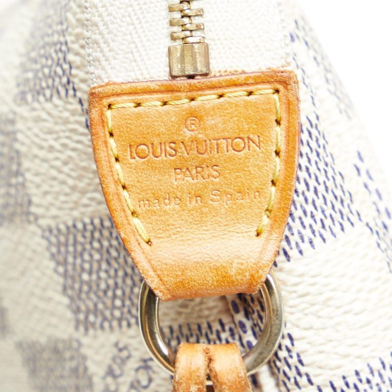 Louis Vuitton Damier Azur Neverfull Tote Bag MM N51107 - Image 8