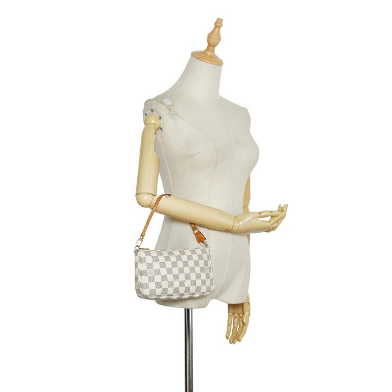Louis Vuitton Damier Azur Neverfull Tote Bag MM N51107 - Image 5