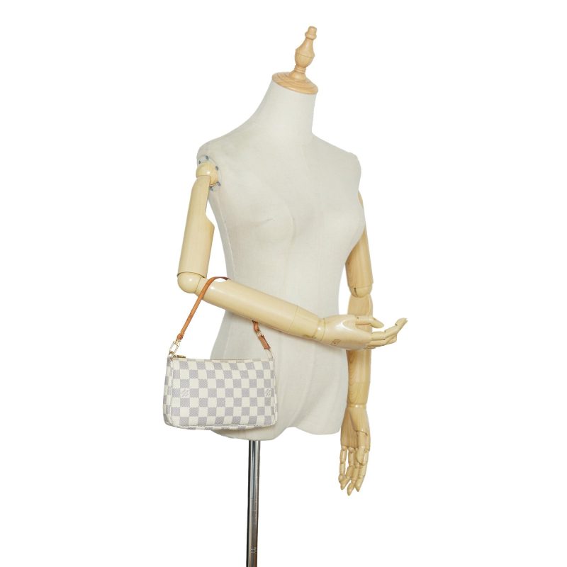 Louis Vuitton Damier Azur Pochette Accessoires (SHG-szLLUr) - Image 4