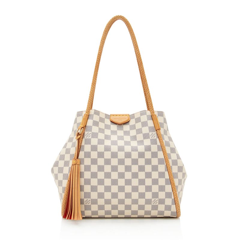 Louis Vuitton Damier Azur Propriano Tote (SHF-Vv8MQq)