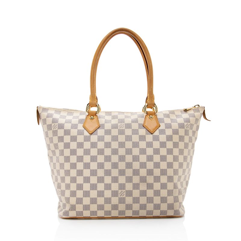 Louis Vuitton Damier Azur Saleya MM Tote (SHF-23032) - Image 3