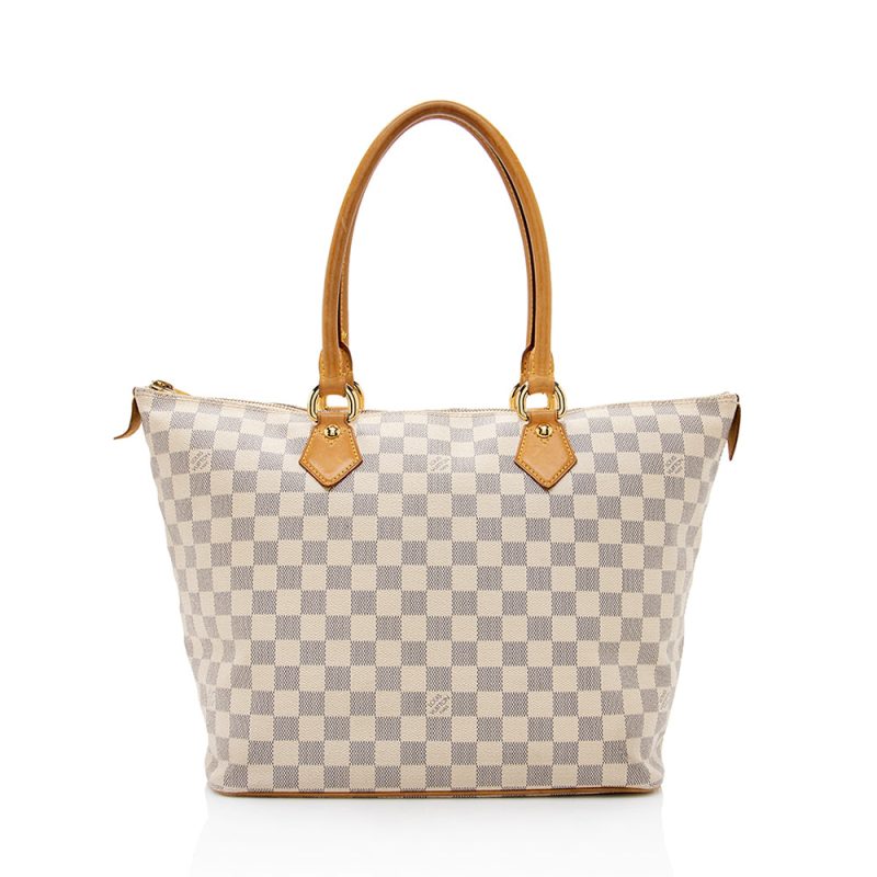 Louis Vuitton Damier Azur Saleya MM Tote (SHF-23032)