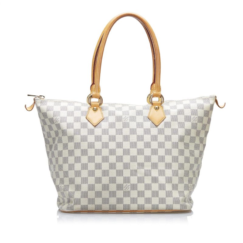 Louis Vuitton Damier Azur Saleya MM (SHG-WPRgM4)