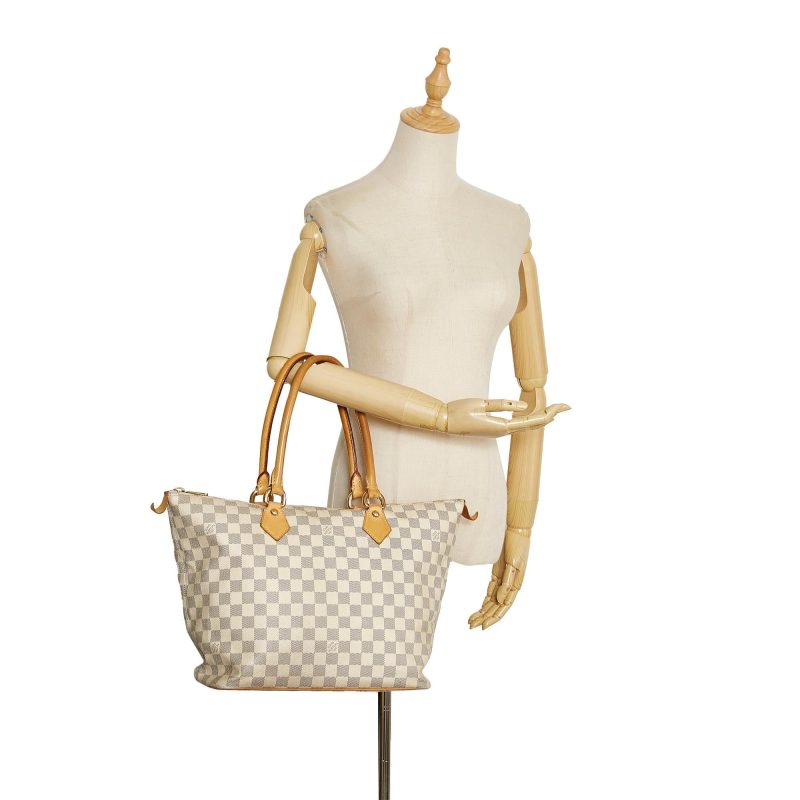Louis Vuitton Damier Azur Saleya MM (SHG-WPRgM4) - Image 5