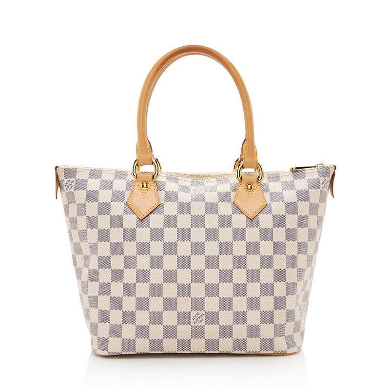 Louis Vuitton Damier Azur Saleya PM Tote (SHF-21382) - Image 3