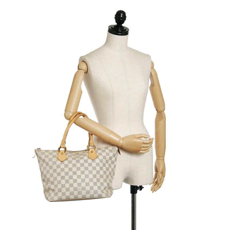 Louis Vuitton Damier Azur Neverfull PM (SHG-jr7GIy) - Image 5