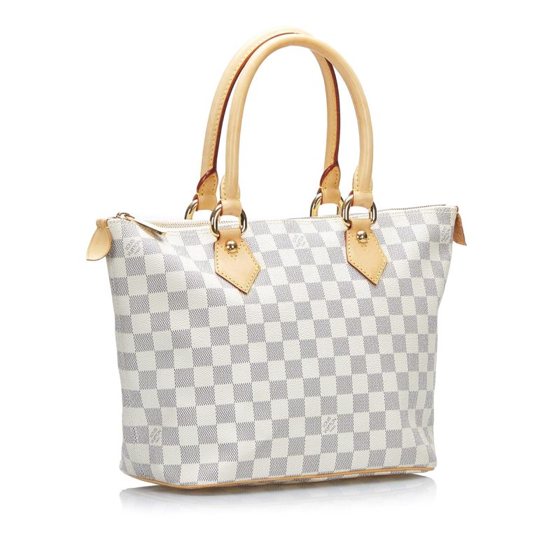 Louis Vuitton Damier Azur Saleya PM Tote (SHF-16884) - Image 2