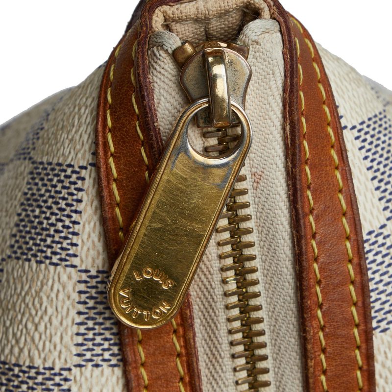 Louis Vuitton Damier Azur Siracusa GM Shoulder Bag N41111 - Image 9