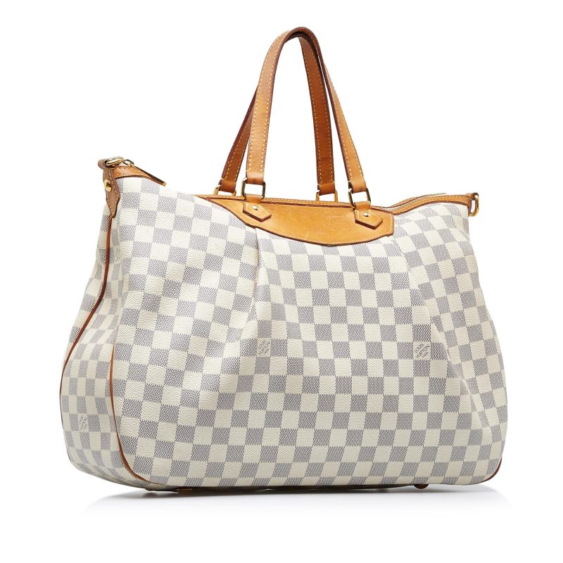 Louis Vuitton Damier Azur Siracusa GM Shoulder Bag N41111 - Image 2