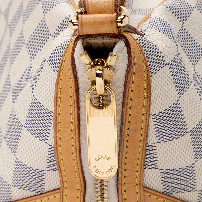 Louis Vuitton Damier Azur Siracusa MM Shoulder Bag (SHF-21272) - Image 10