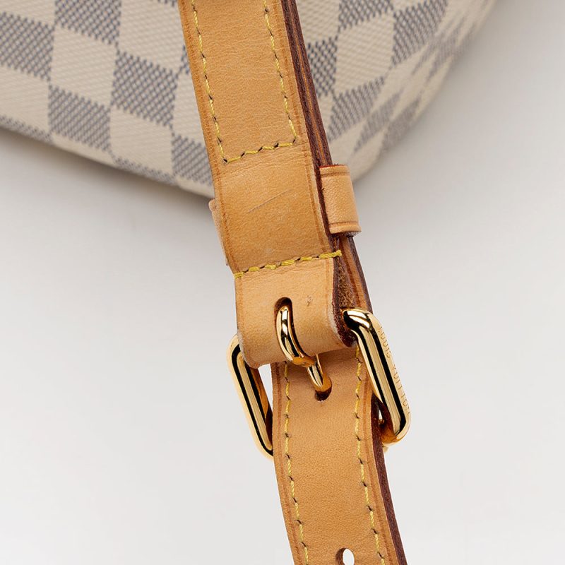 Louis Vuitton Damier Azur Siracusa MM Shoulder Bag (SHF-21272) - Image 12