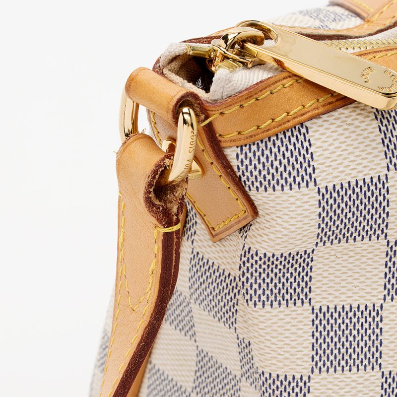 Louis Vuitton Damier Azur Siracusa MM Shoulder Bag (SHF-21272) - Image 14