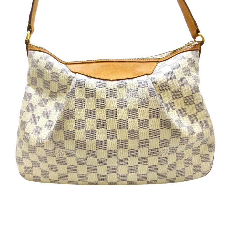 Louis Vuitton Damier Azur Siracusa MM Crossbody Shoulder Bag N41112 F/S - Image 3