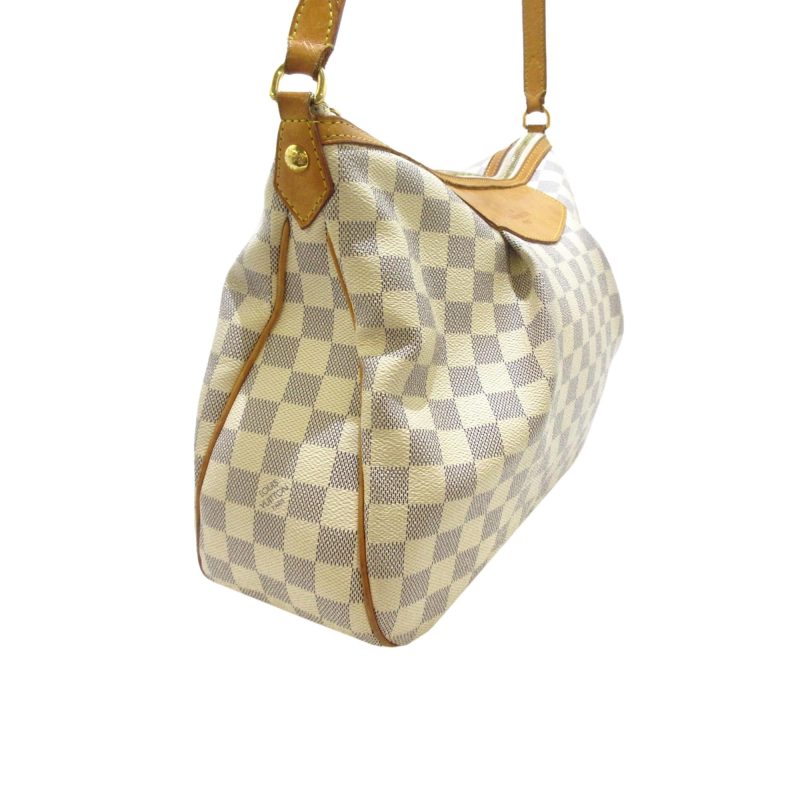 Louis Vuitton Damier Azur Siracusa MM Crossbody Shoulder Bag N41112 F/S - Image 2