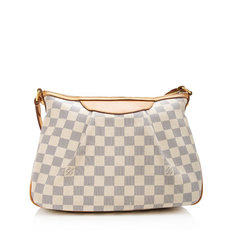 Louis Vuitton Damier Azur Siracusa PM Shoulder Bag M41113 - Image 3