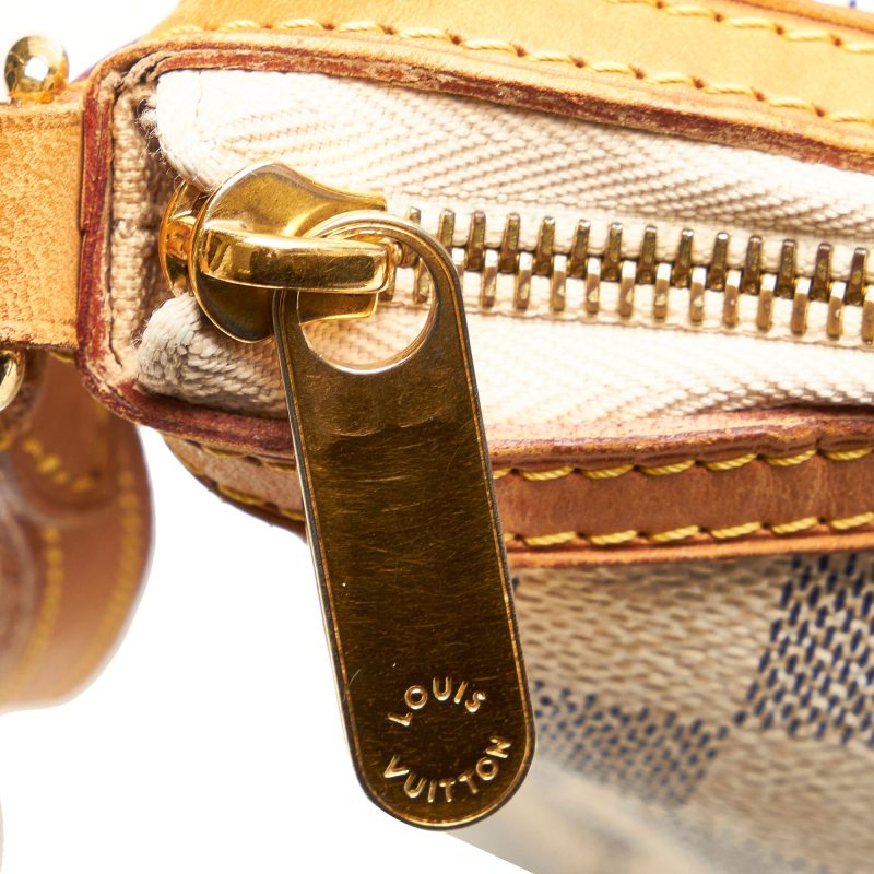 Louis Vuitton Damier Azur Siracusa PM (SHG-Ko5H3Y) - Image 9