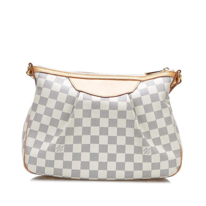 Louis Vuitton Damier Azur Siracusa PM (SHG-2C2SX6) - Image 3